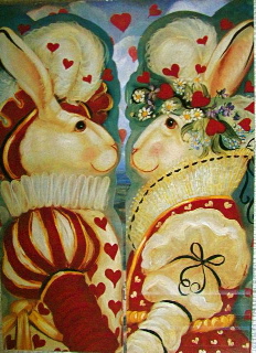 Die cut Valentine