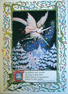 Christmas Fairy foiled and embossed